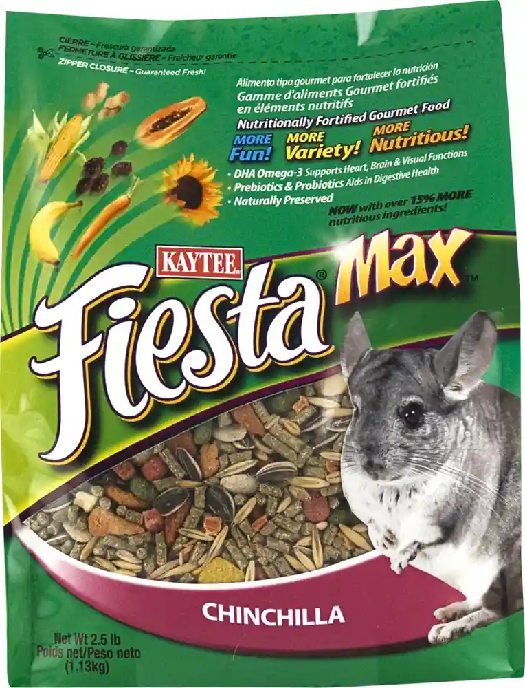 Kaytee Fiesta Chinchilla Food 2.5 Lbs