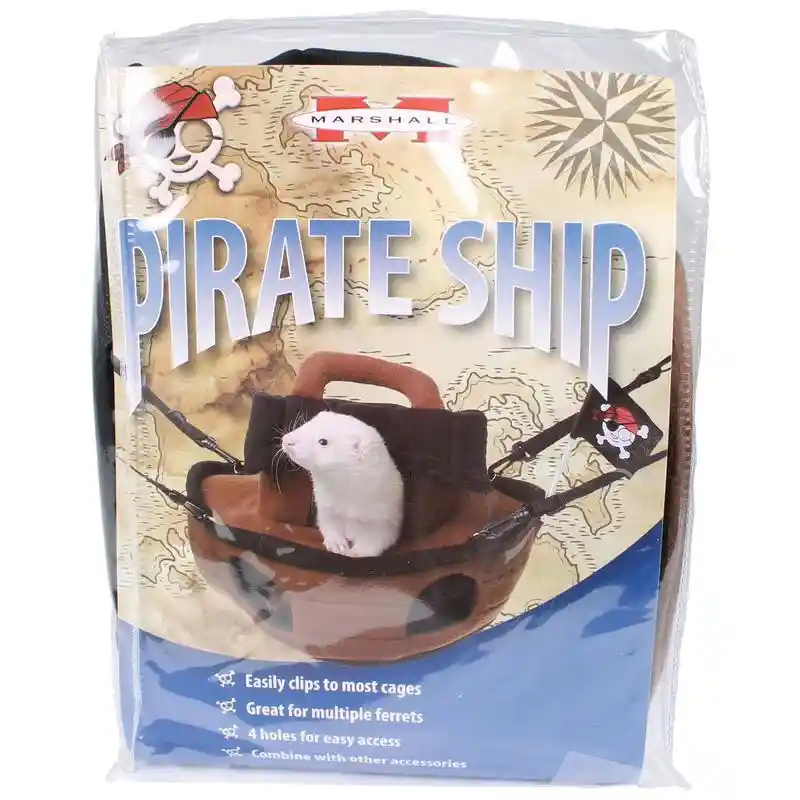 Ferret Hangin Pirate Ship