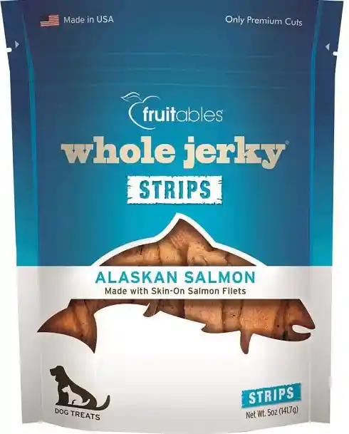 Fruitables Whole Salmon Jerky Treat 5 Oz