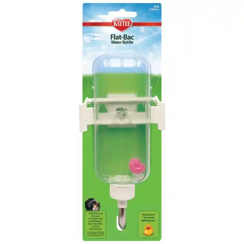 Super Pet Flatbac Water Bottle 8 Oz