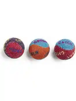 Spot Catnip Burlap Balls 3 Pack