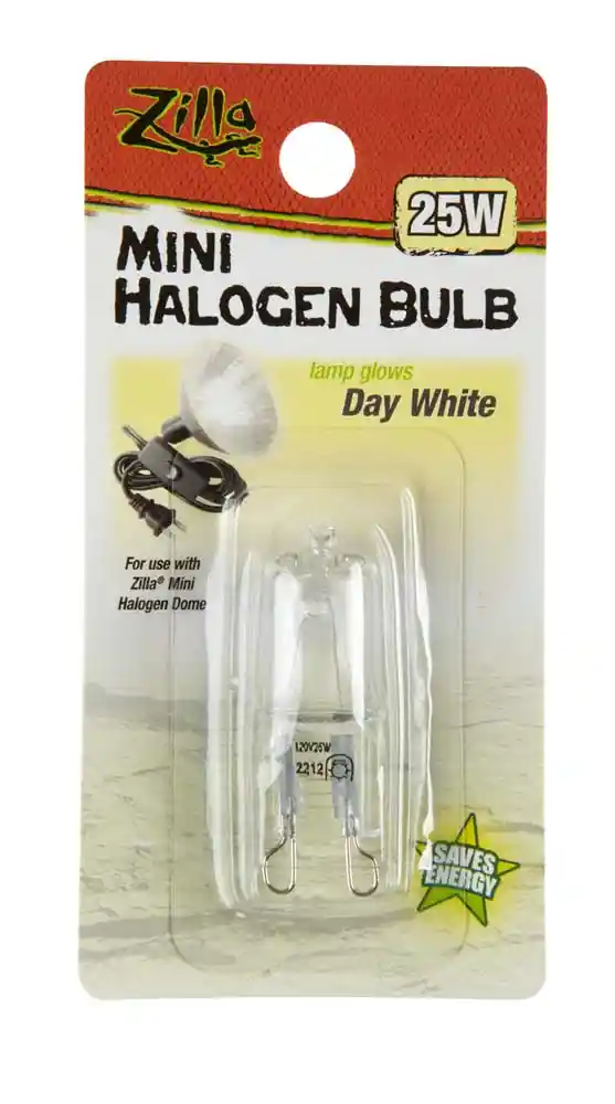 Zilla Mini Halogen Lamp White 25 Wt
