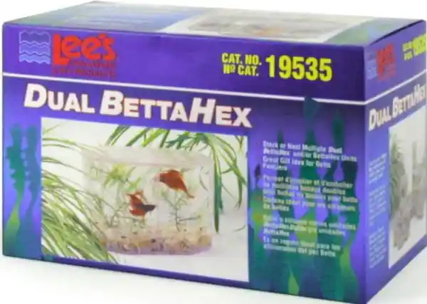 Lee Dual Betta Hex Tank Kit