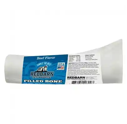 Redbarn Filled Bone Beef Large 6"
