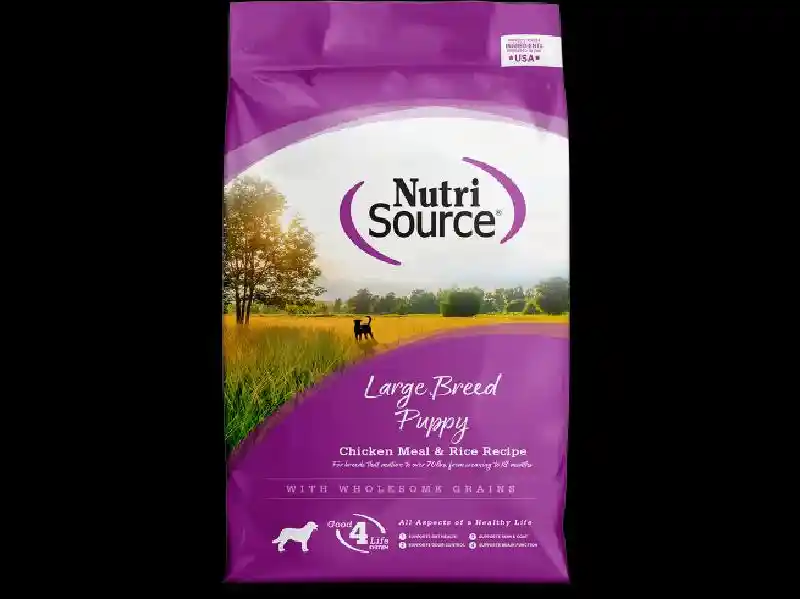Nutrisource Large Breed Chicken & Rice 15 Lbs