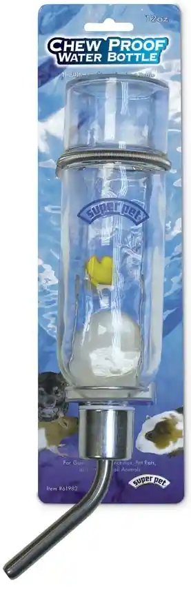 Chew Proof Glass Water Bottle 12 Oz