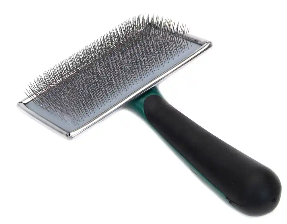 Dog Soft Slicker Brush, No Color, Medium
