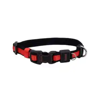 Adjustable Collar, Red, 5/8" X 10"-14"