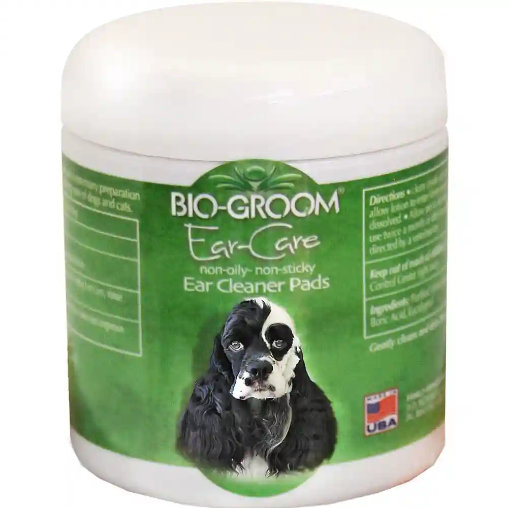 Bio-groom Ear Care Pads Ear Cleaner 25 Pads