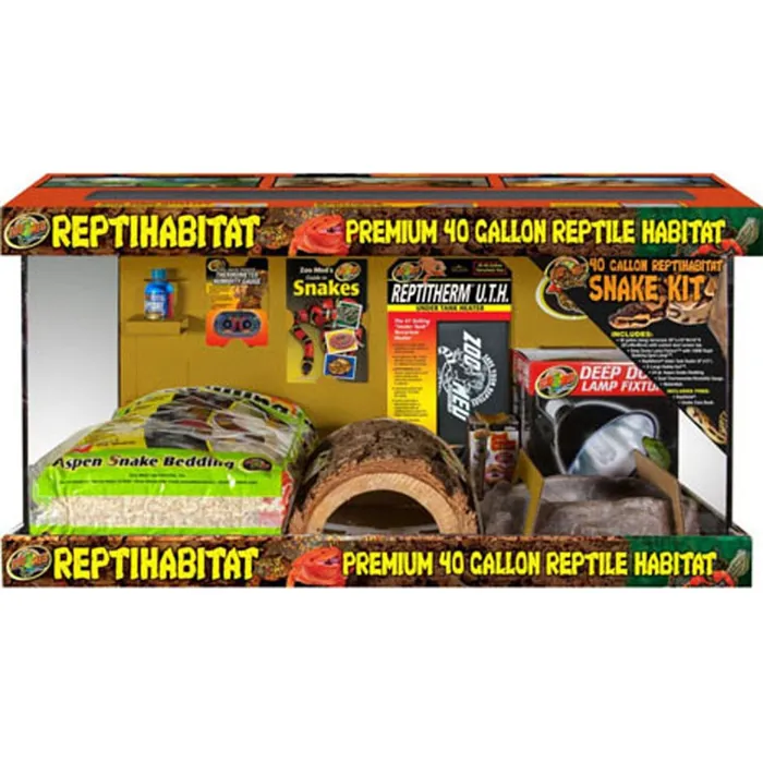 Reptihabitat Snake Kit 40 Gallon
