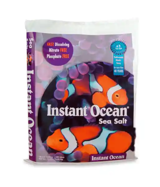 Aqs Instant Ocean Salt 50 Gallon 3 Pc