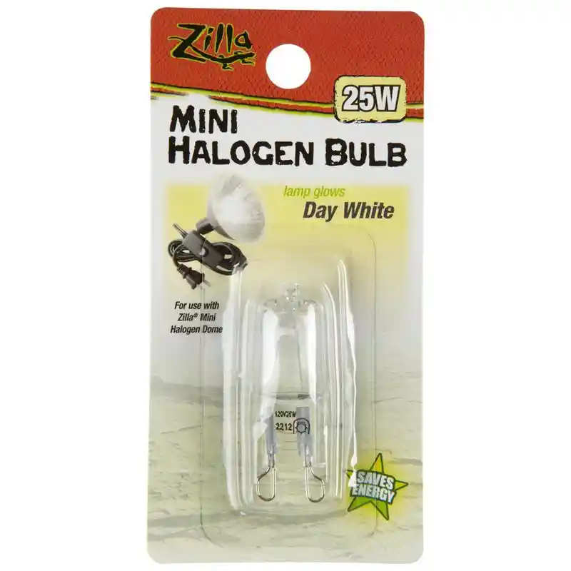 Zilla Mini Halogen Lamp White 50 Watts