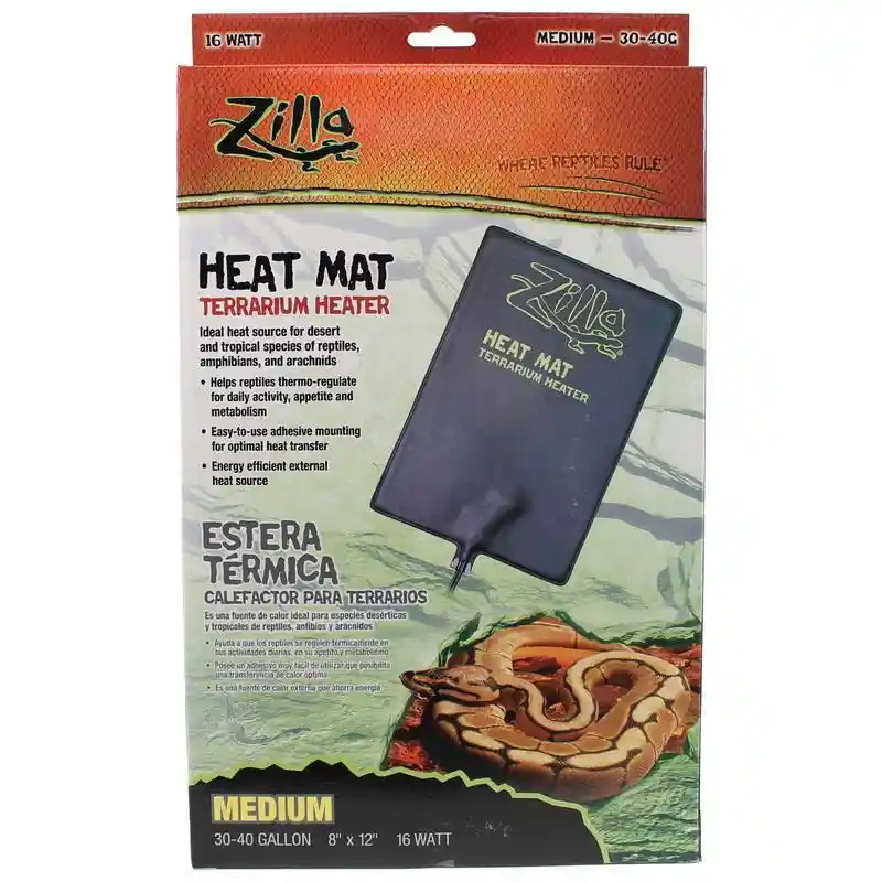Heat Mat Medium 40 Gallon 16 Watt 8"x12"