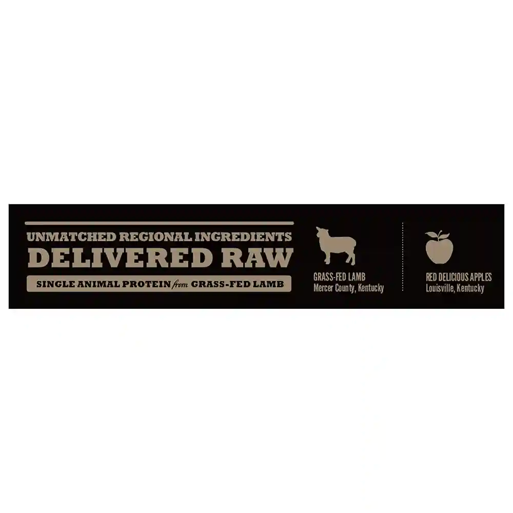 Singles Limited Ingredient Freeze-dried Dog Treats, Lamb & Apple, Biologically Appropriate & Grain F