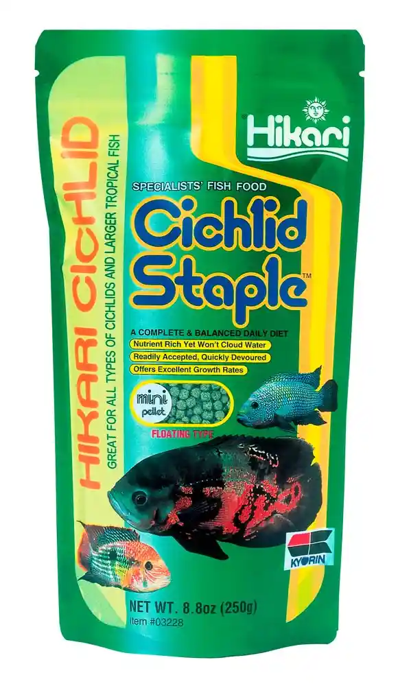 Hikari Cichlid Staple Mini 8.8 Oz
