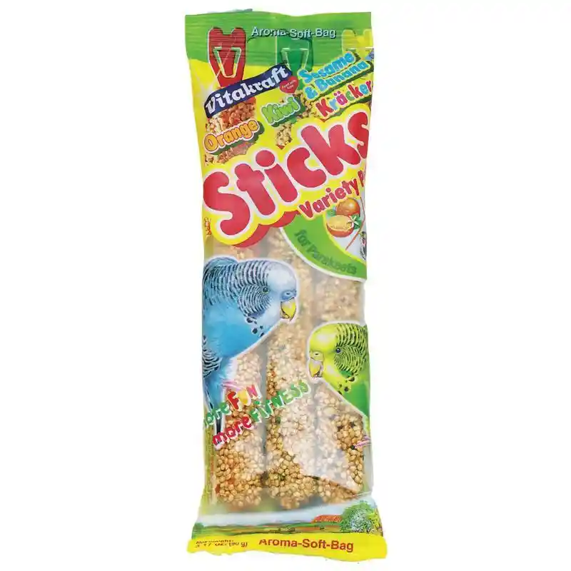 Tropical Fruit Variety Sticks Parakeet 3 Pk