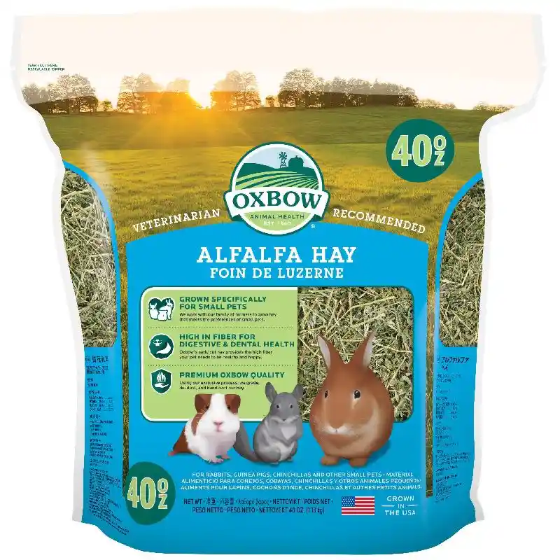 Oxbow Animal Health All-natural Alfalfa Hay 40-ounce