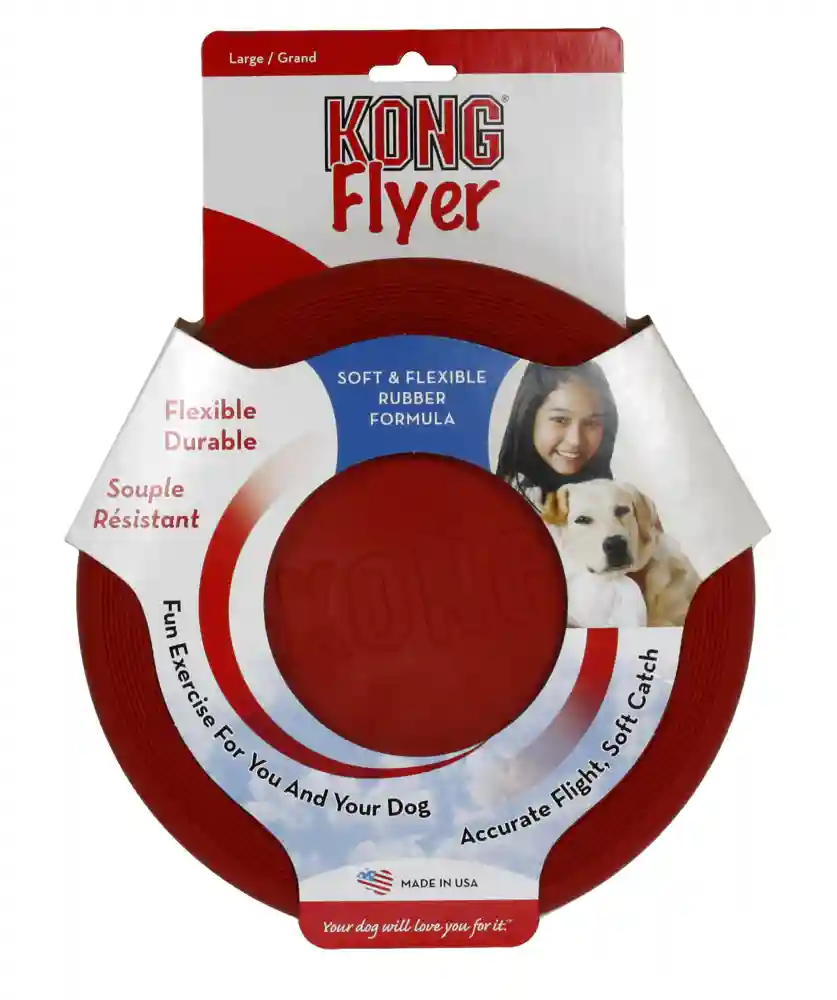 Kong Rubber Flyer Large
