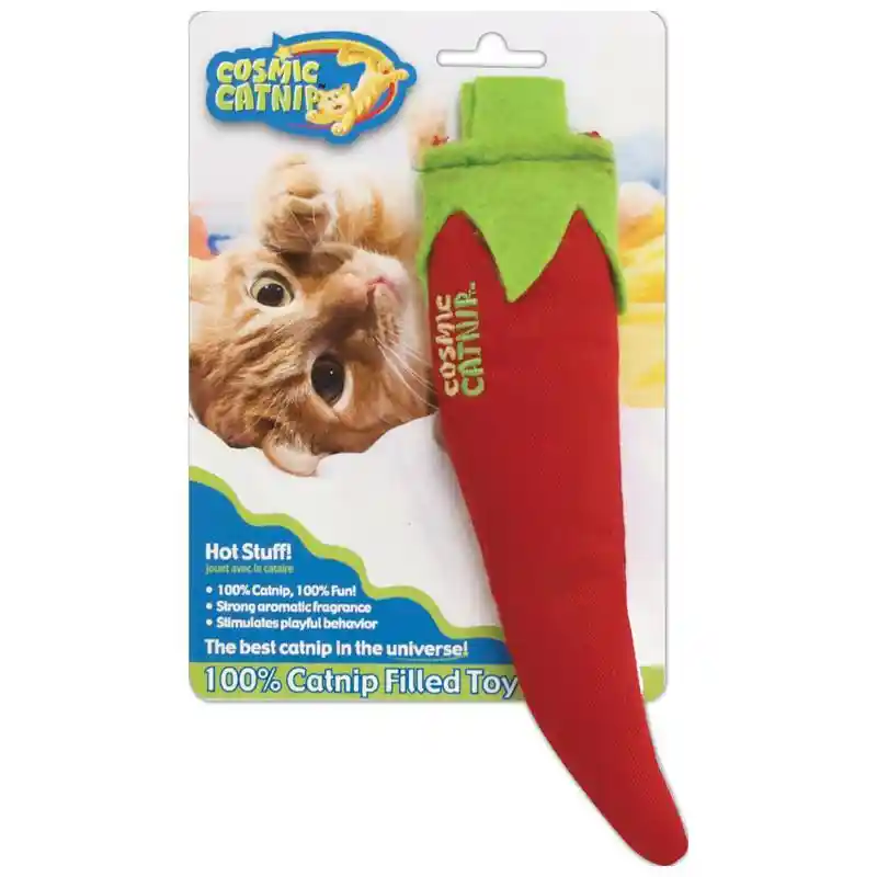 Cosmic Chili Pepper Hot Stuff Red