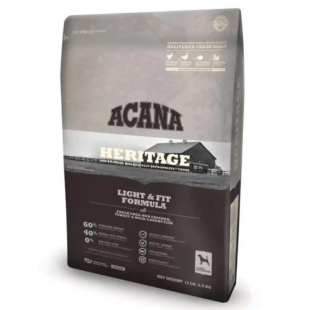 Acana Light & Fit Grain-free Dry Dog Food 13-lb