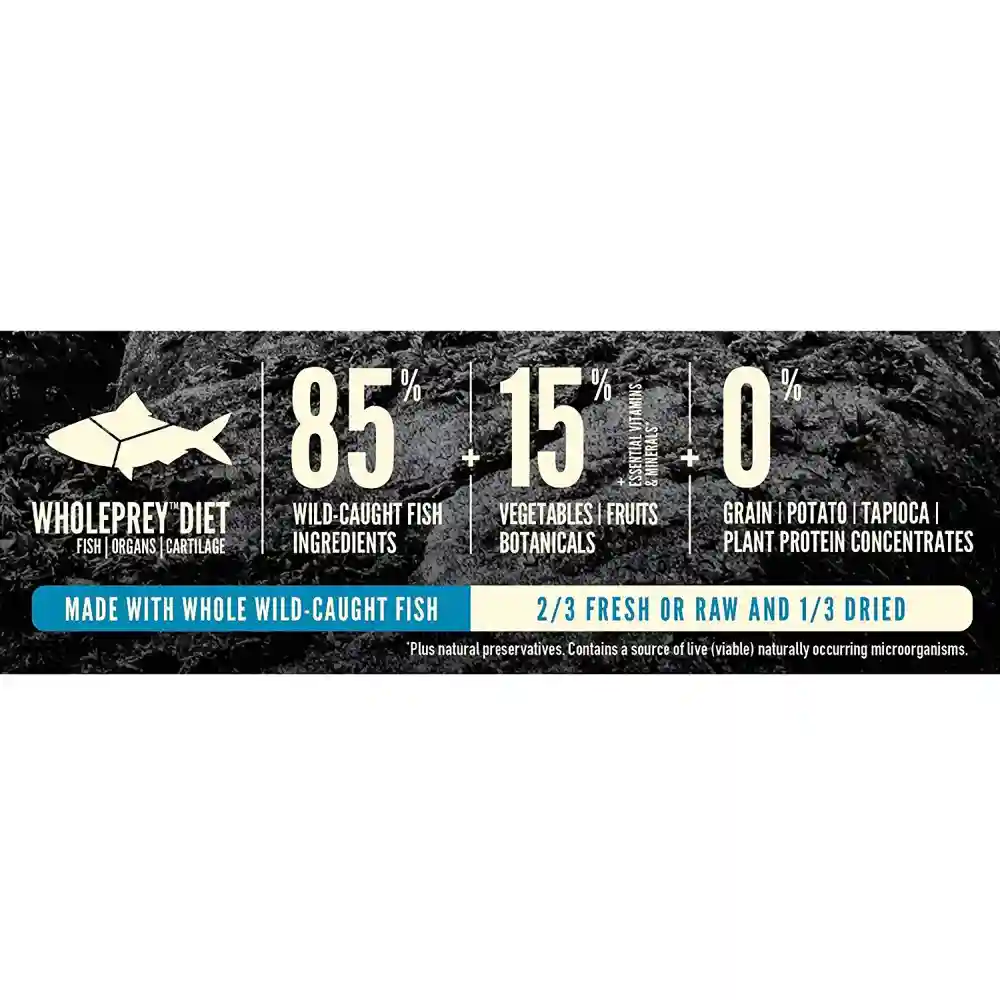 Dry Dog Food, Six Fish, Biologically Appropriate & Grain Free 4.5-lb