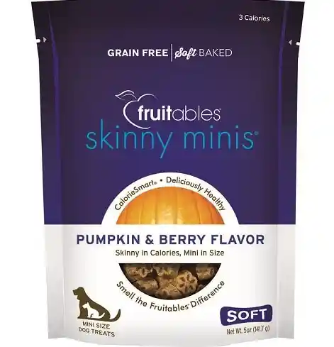 Fruitables Skinny Mini Pumpkin/bry Treat 5 Oz