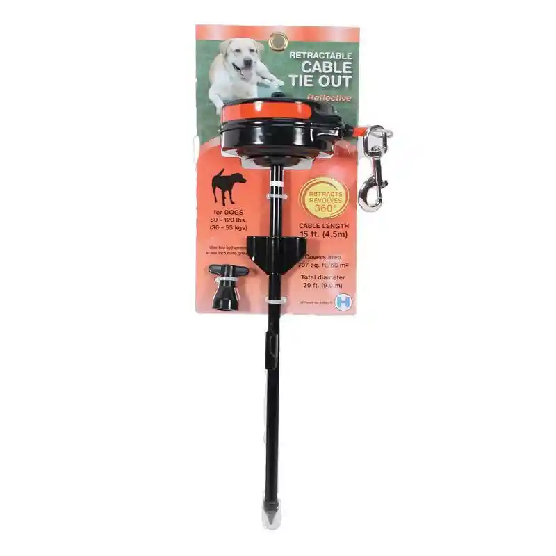Howd Retractable Cable Tie Out Large