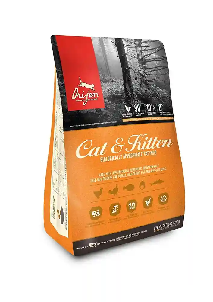 Dry Cat Food, Cat & Kitten, Biologically Appropriate & Grain Free 12-oz