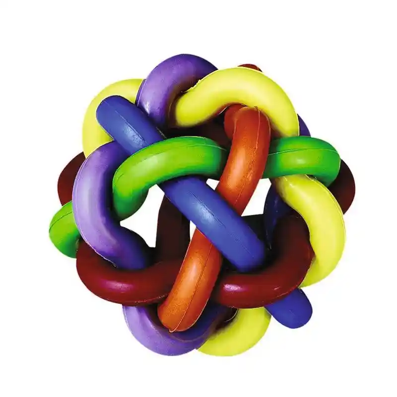 Multi-pet Nobbly Wobbly Ii Rubber Ball Large