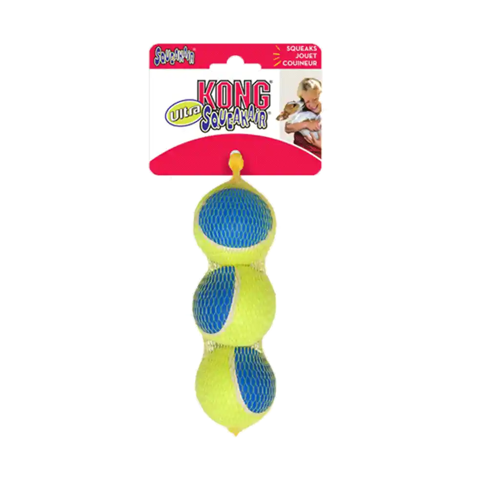 Kong Ultra Squeakair Ball Med