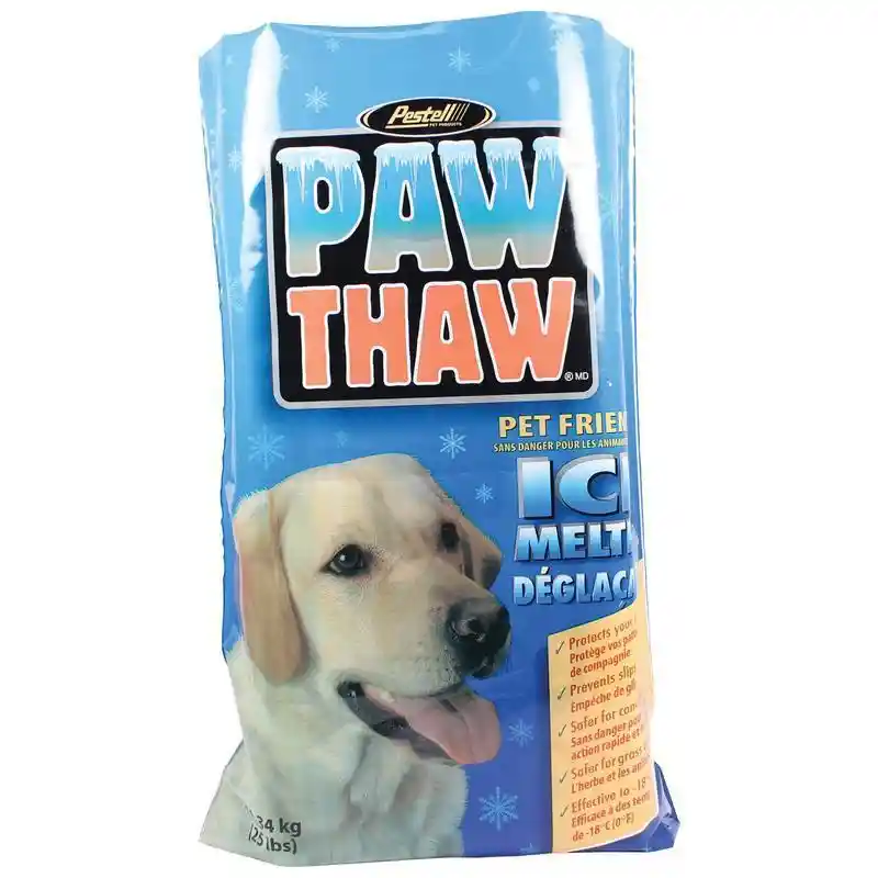 Pestell Paw Thaw Ice Melter 25 Lbs Bag
