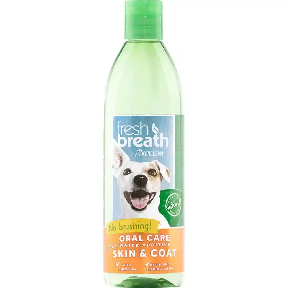 Fresh Breath Water Add Skin & Coat 33.8 Oz