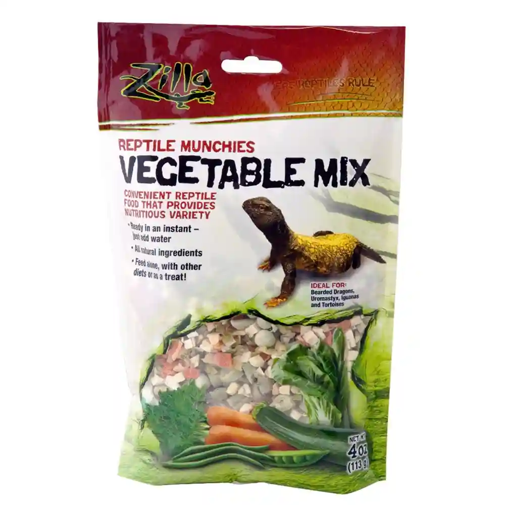 Zilla Reptile Munchies Veggies 4 Oz