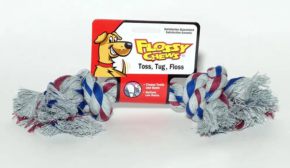 Mammoth Toy Color Rope Bone Large