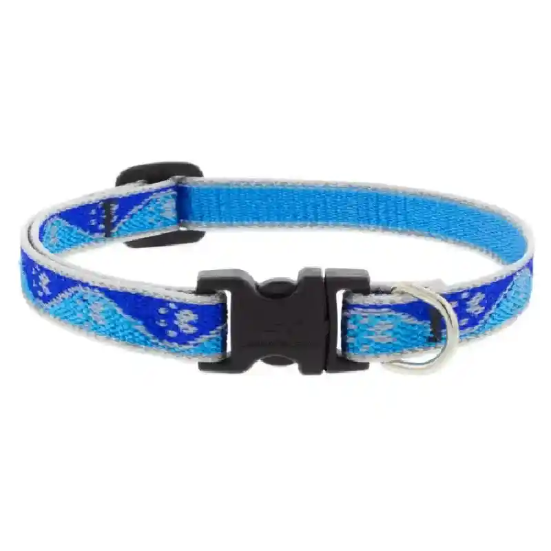 1/2in Blue Paws Collar 10'-16'