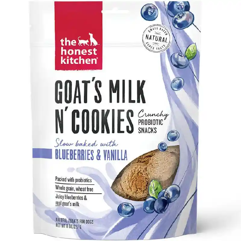 The Honest Kitchen Dog Goat's Milk N Cookies Blueberry & Vanilla 8 Oz