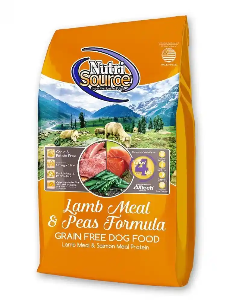 Lamb Meal & Peas Formula Grain Free Dry Dog Food 5-lb