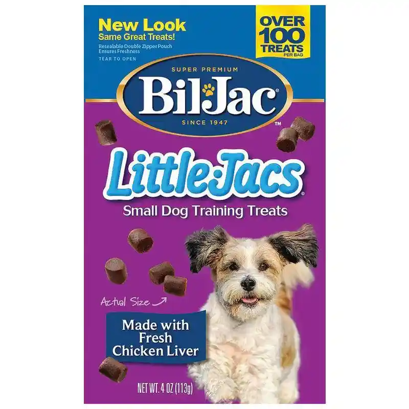 Bil-jac Treat Little Jacs Original Liver 4 Oz