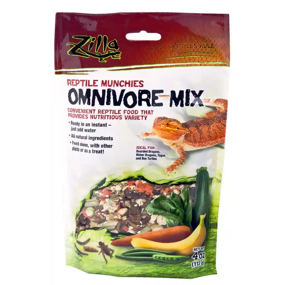 Zilla Food Munchies Omnivore 4 Oz