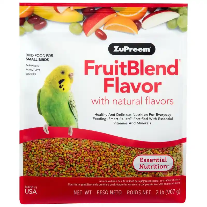 Zupreem Fruit Blend For Parakeet 2 Lbs