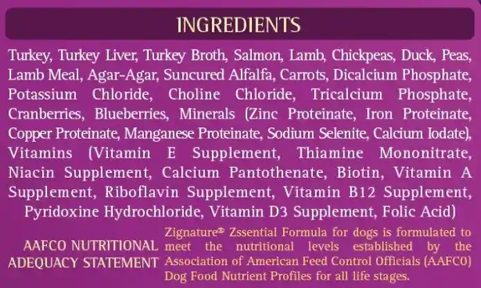 Limited Ingredient Zssential Formula Canned Dog Food 13-oz