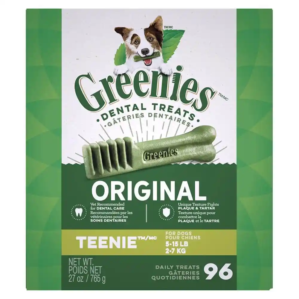 Original Teenie Dental Dog Chews 27-oz