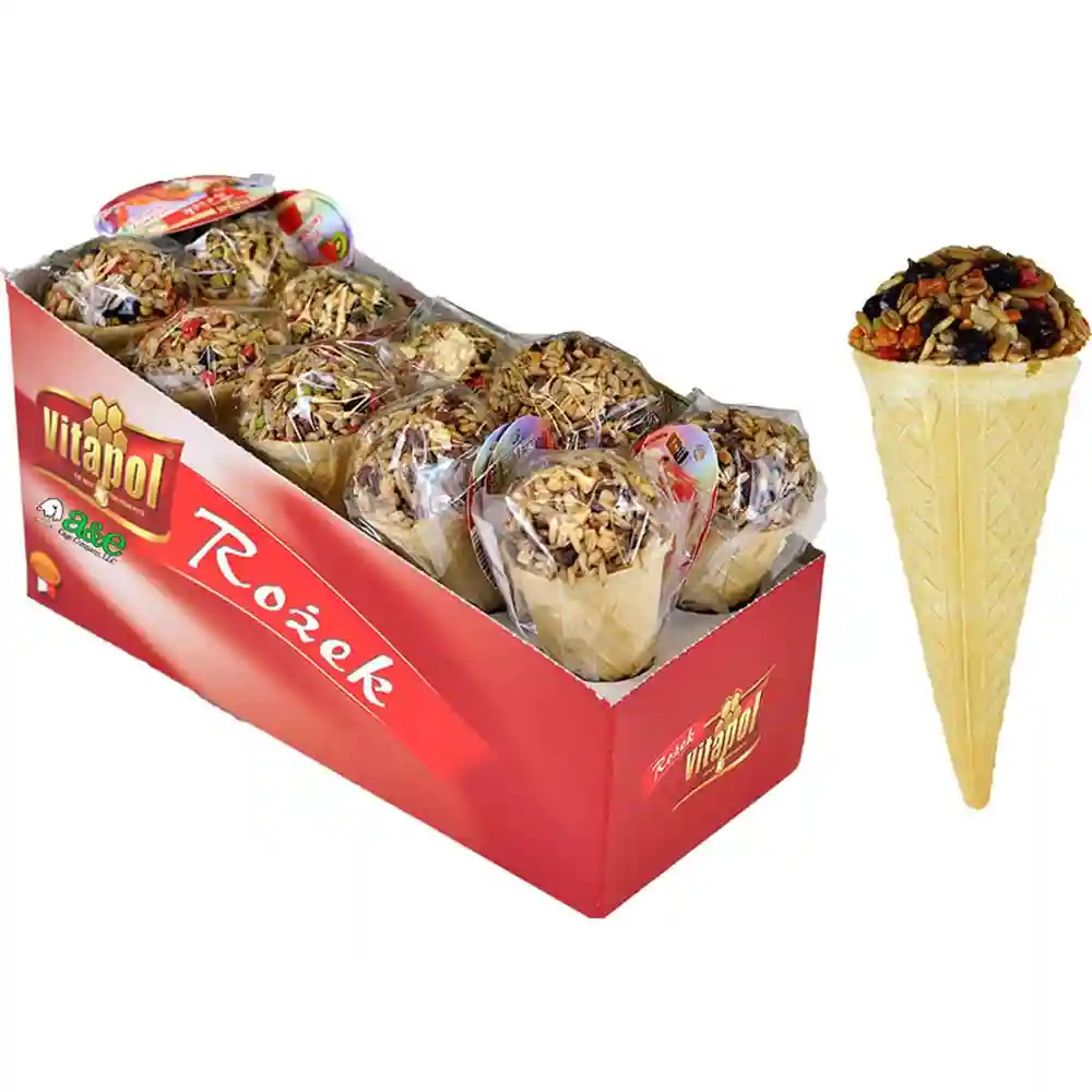 A&e Treat Small Animal Ice Cream Cone Display 12 Piece