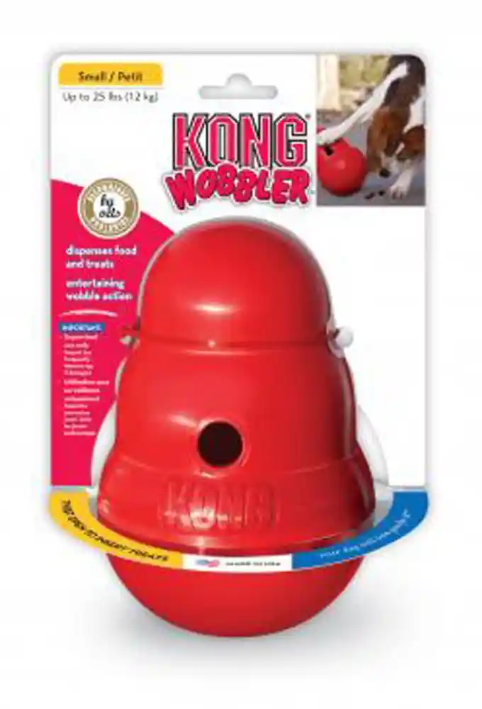 Kong Wobbler Feeder Toy Small