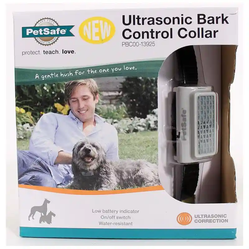 Ultrasonic Bark Control Collar Black