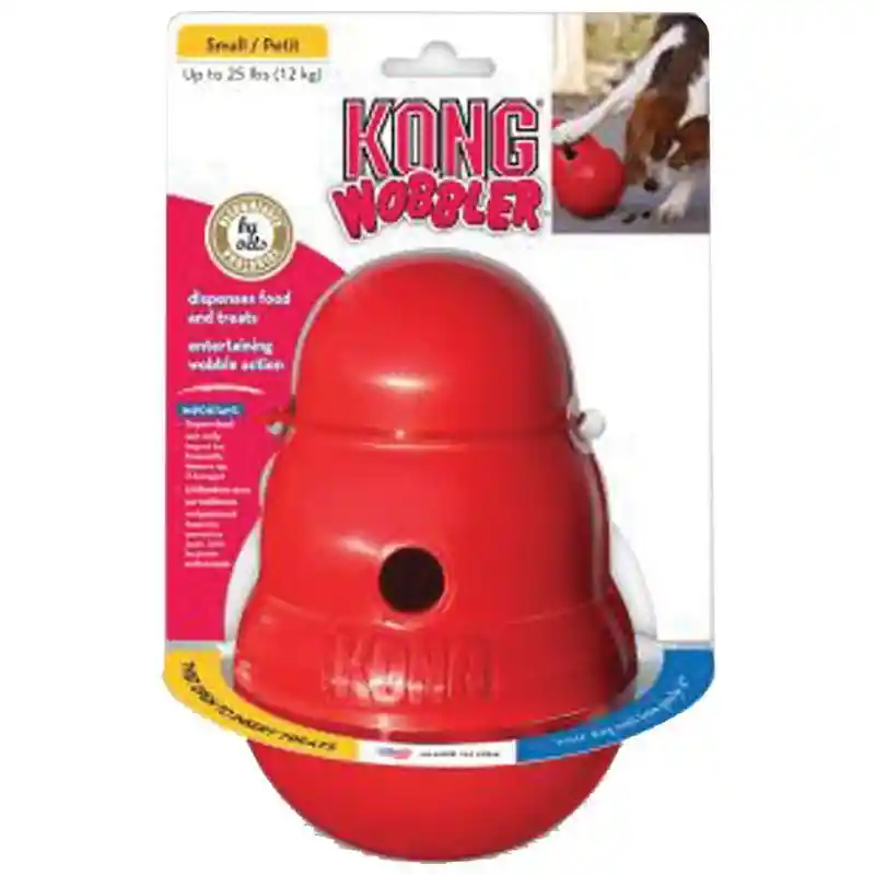 Kong Wobbler Feeder Toy Small