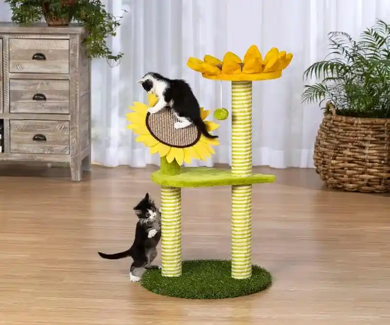Kitty Power Paws Sunflower Playground - Furniture