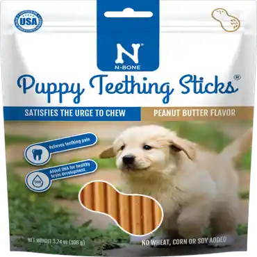 Puppy Teething Sticks - Peanut Butter Flavor