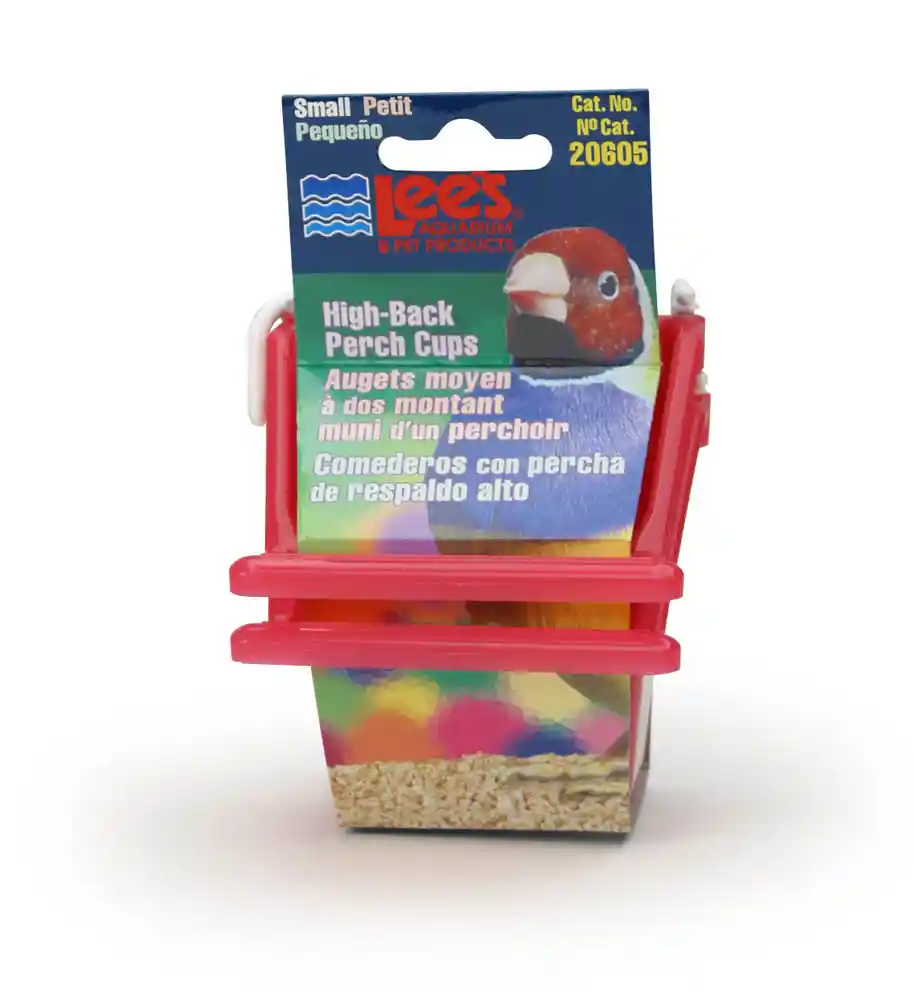 Highback Perch Cup Small 2pk Sleeved