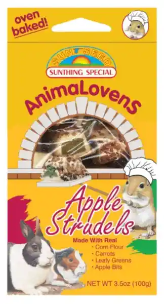 Animal Lovens Apple Strudels 3.5 Oz
